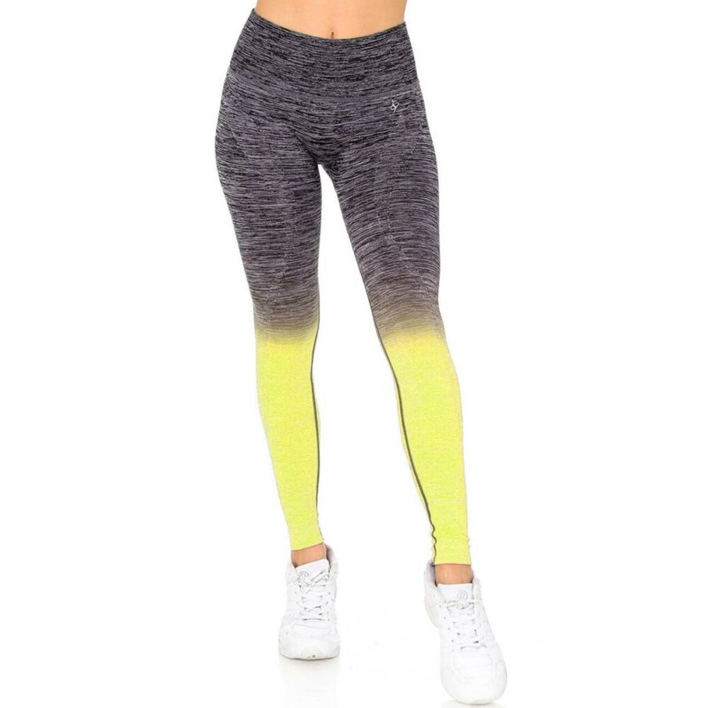 World of Leggings Ombre Heathered Athleica Workout Leggings